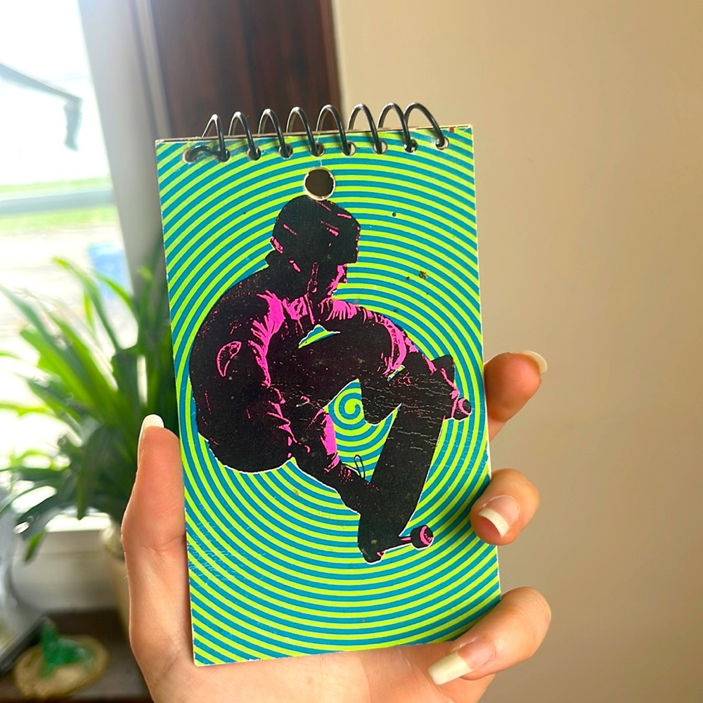 1991 Rad Skater notepad